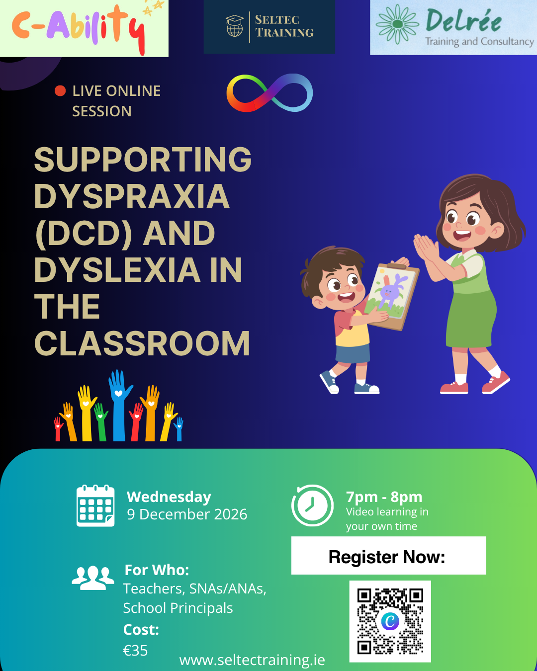 An Introduction to Supporting Dyspraxia (DCD) & Dylexia in the Classroom