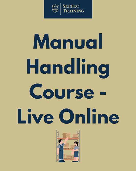 Manual Handling Course - Tuesday 22nd September @ 14.00