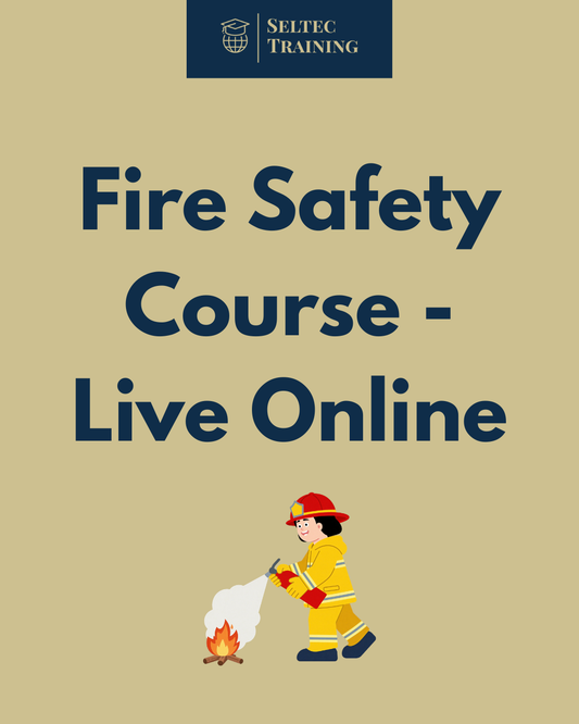 Fire Safety Course - Thursday 24th September @ 14.00