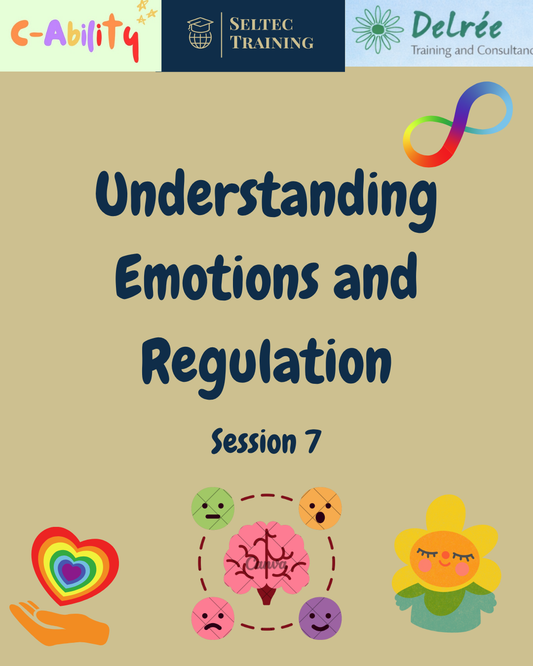 Autism Parent Info Evening Session 7: Understanding Emotions and Regulation - November 4th 7-9pm